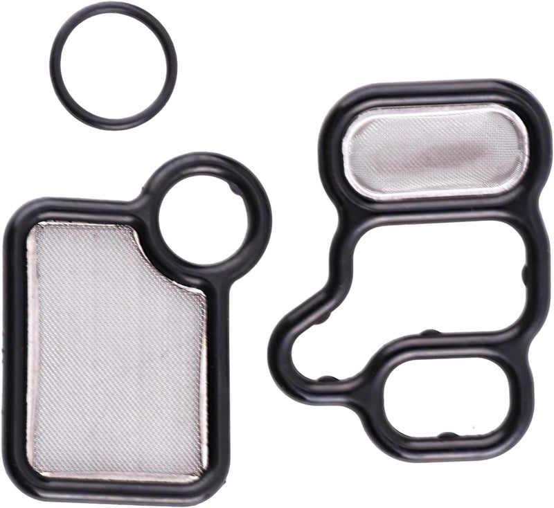 Cybal 15845-RAA-A01 91319-PAA-A01 Head Cylinder Solenoid Valve Gasket Set Fit 02-12 Acura CSX/RDX/RSX/TSX Honda Accord/Civic/CR-V/Element/FIT 1.5L/2.0L/2.4L 15815-RAA-A02,15815PNA003,917-176,VVS900,SVF100 - Image 3